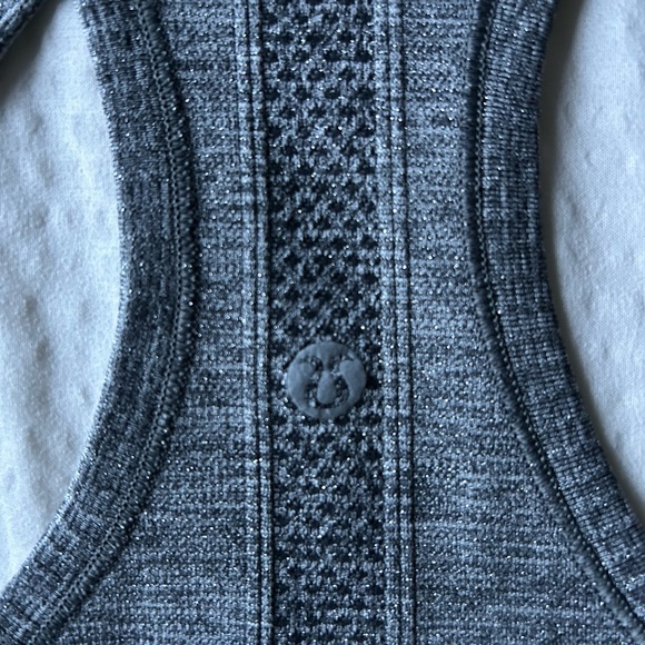 Charcoal Racerback Tank Top - Picture 4 of 6